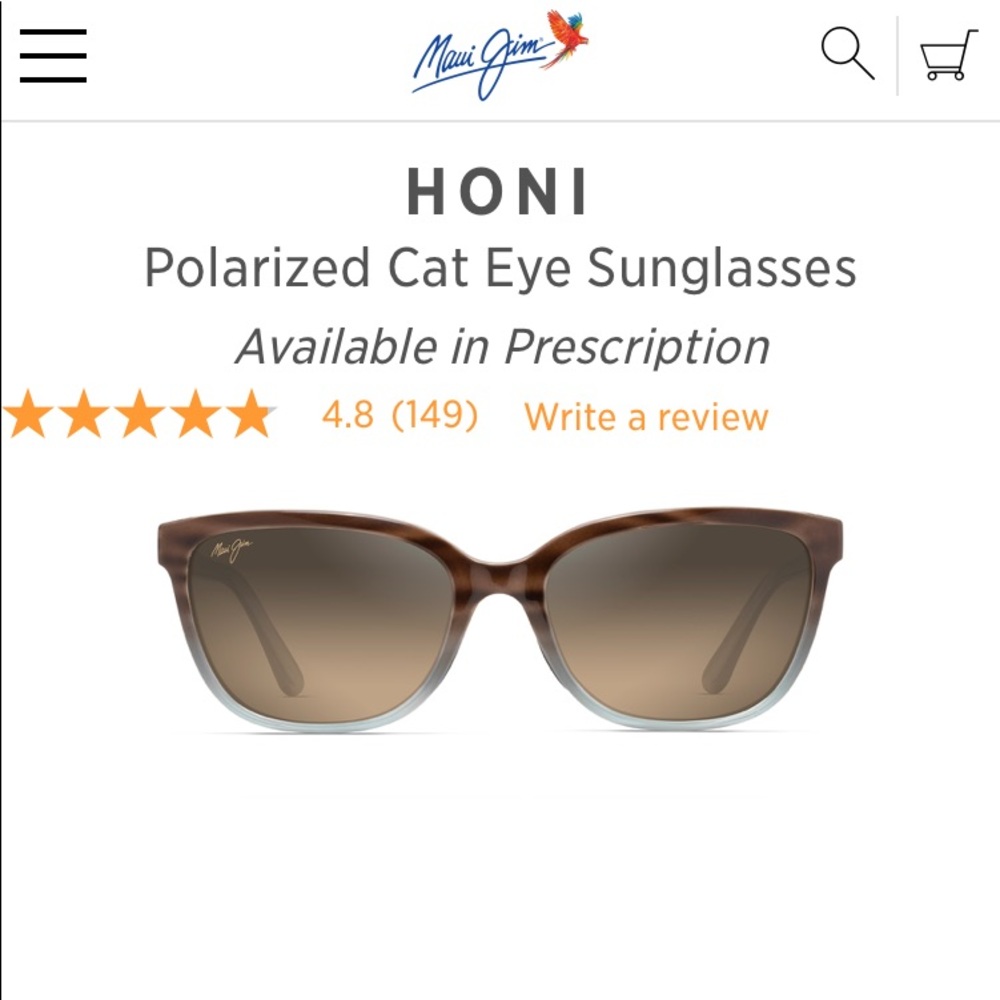 Maui Jim sunglasses